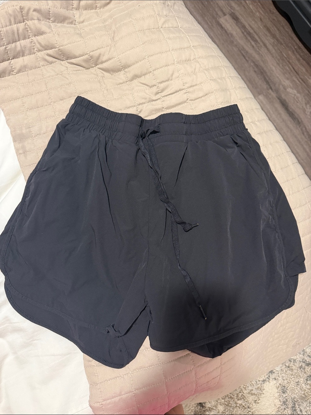BuffBunny Black Athletic Drawstring Shorts